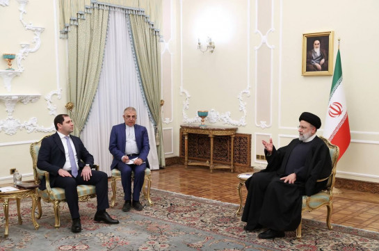 Президент Ирана Эбрахим Раиси принял Сурена Папикяна