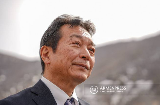Посол Японии: Правительство Японии заинтересовано в укреплении и дальнейшем развитии отношений с Арменией