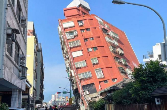 Թայվանում վերջին 25 տարվա ամենահզոր երկրաշարժն է գրանցվել․ Լուսանկարներ