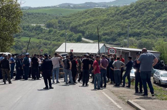 В общине Киранц Тавушской обасти забастовка