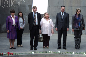 British parliamentarians visit Tsitsernakaberd Memorial Complex